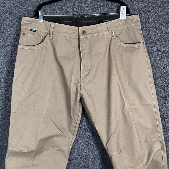 Kuhl Ryder Vintage Patina Dye Pants - Men's Size 42*34 - Tan Brown - Picture 2 of 13